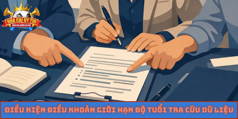 Điều kiện điều khoản giới hạn độ tuổi tra cứu dữ liệu