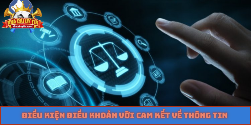 Điều kiện điều khoản với cam kết về thông tin được chia sẻ