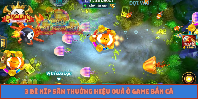 3 bí kíp săn thưởng hiệu quả ở game bắn cá