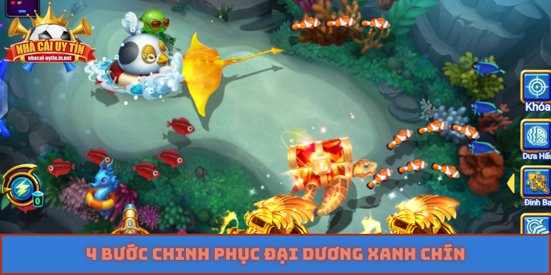 4 bước chinh phục đại dương xanh chín