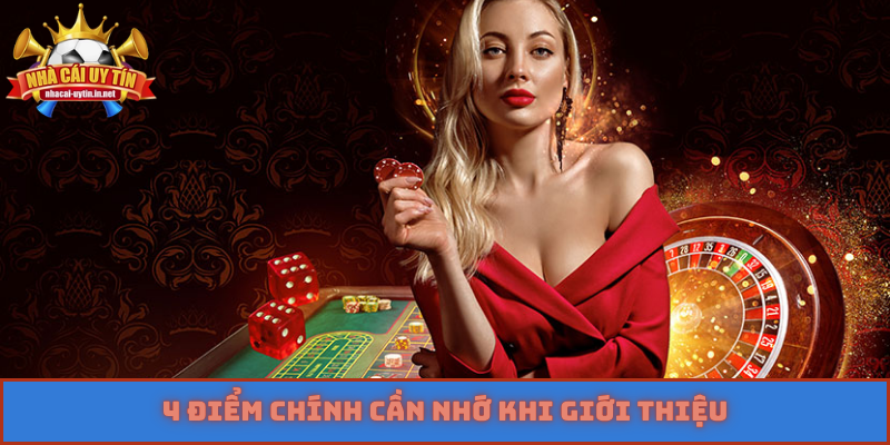 4 điểm chính cần nhớ khi giới thiệu