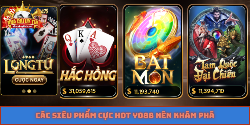 Các siêu phẩm cực hot YO88 nên khám phá