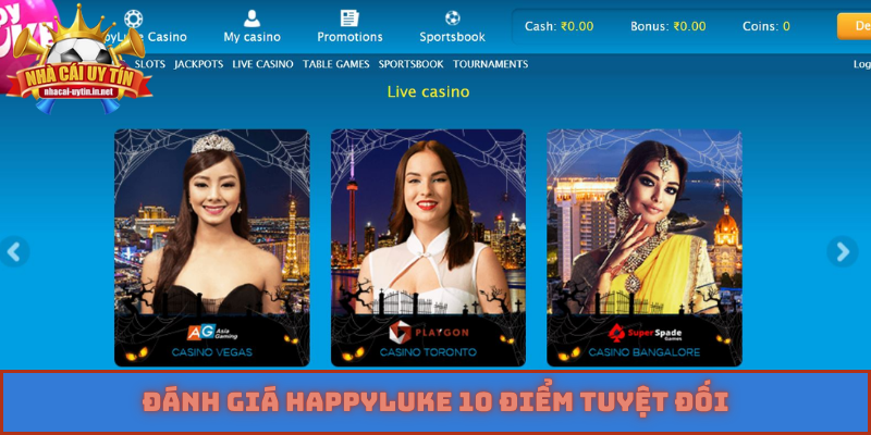 Đánh giá HappyLuke 10 điểm tuyệt đối