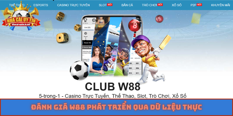 Đánh giá W88 phát triển qua dữ liệu thực