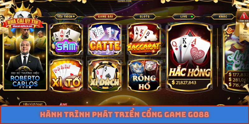 Hành trình phát triển cổng game GO88