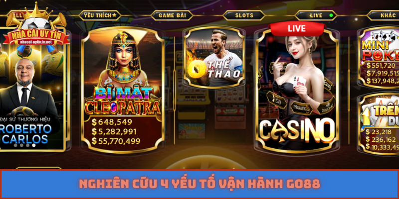 Nghiên cứu 4 yếu tố vận hành GO88