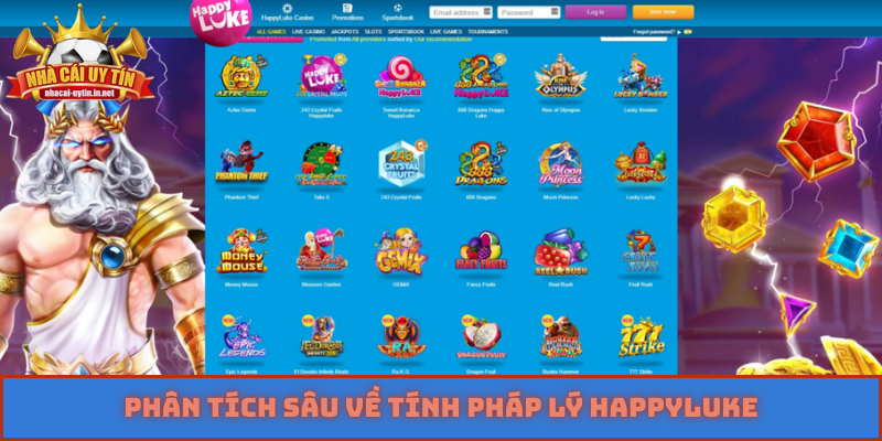 Phân tích sâu về tính pháp lý HappyLuke